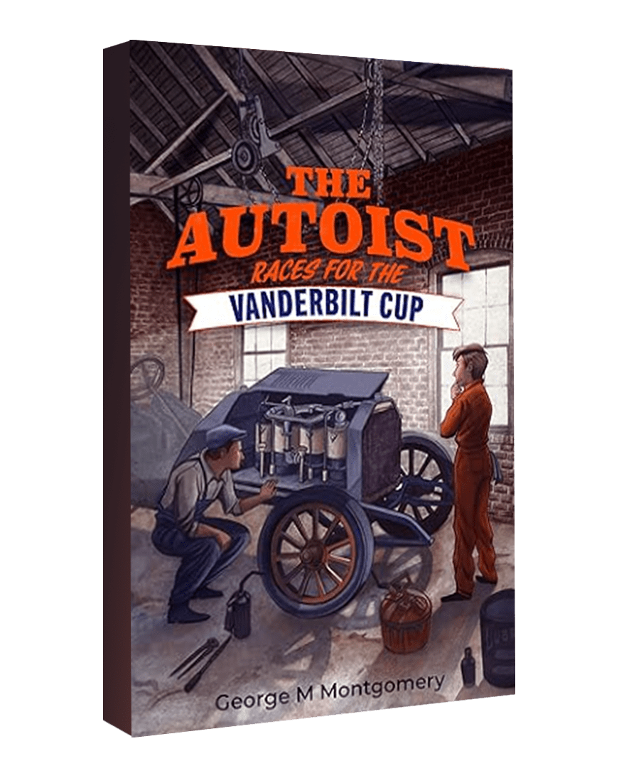 The Autoist Races For the Vanderbilt Cup Book Cover